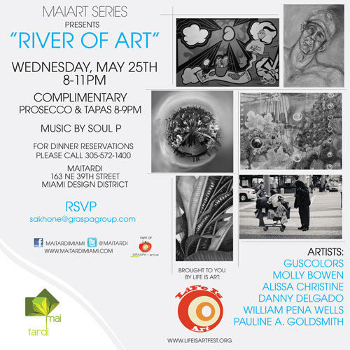 EVENT #39 MaiArt Presents River Of Art at MaiTardi on May 25, 2011
