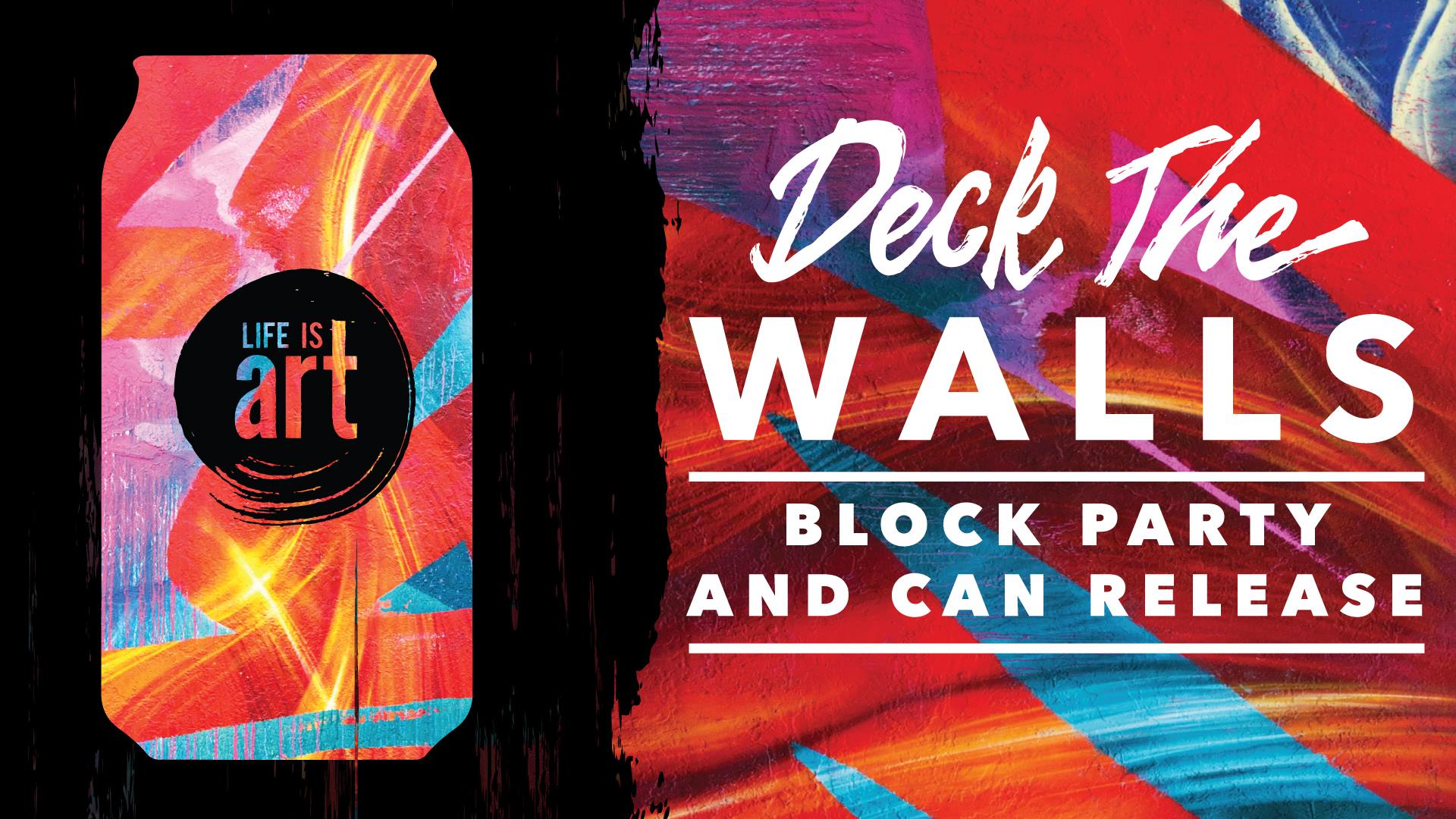 EVENT #120 Concrete Beach Brewery Deck the Walls Block Party to Benefit Life Is Art November 18, 2017